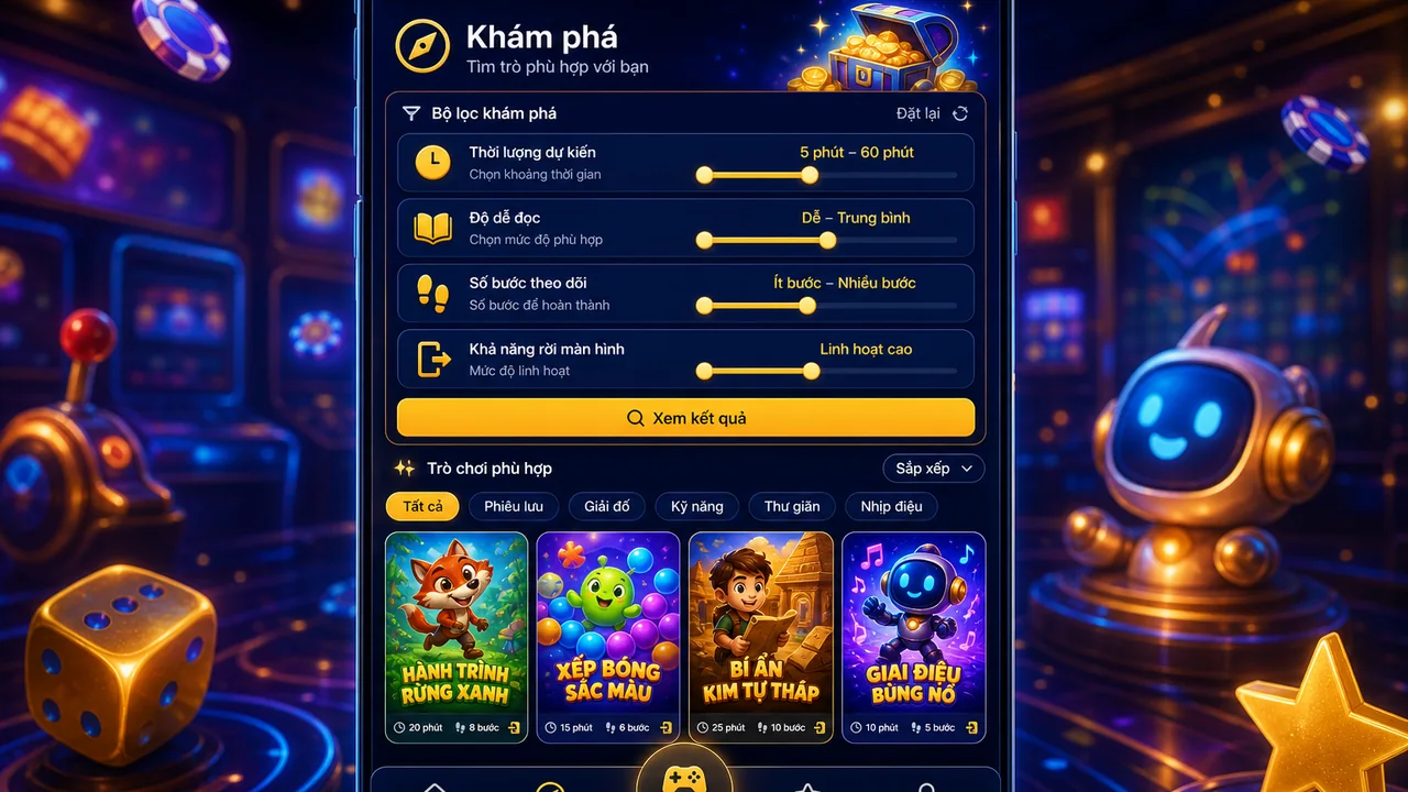 Chọn trò chơi hợp quỹ thời gian: bộ lọc khám phá định dạng mới mb66 trên di động