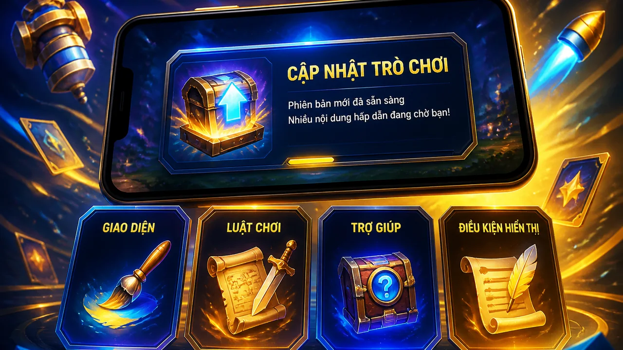 Đọc gì trên màn hình nhỏ trước khi chơi? Giải mã tin cập nhật game mb66